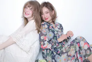 セミロング ヘアアレンジ 指名支持率NO.1 スタイリストのヘアスタイル