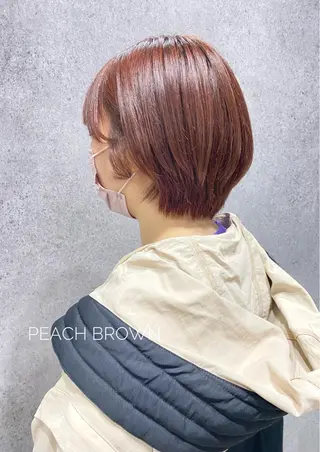 ショート カラー clomus所属・YUKA 🍒ツヤ髪改善のヘアスタイル