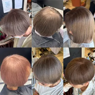 ショート GO TODAY 心斎橋edel店所属・白髪ぼかし/髪質 改善/KOMORIのヘアスタイル