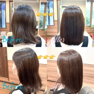 カラー パーマ Annon プライベートサロンのヘアスタイル