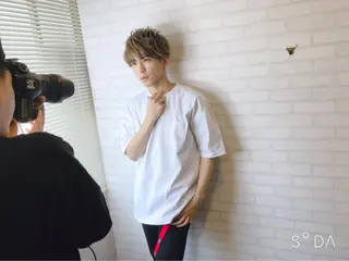 ショート カラー パーマ ヘアアレンジ メンズ キッズ ネイル マツエク・マツパ premier modelsのヘアスタイル