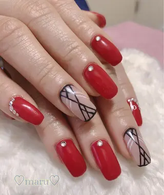 ネイル まるみ ♡のネイルデザイン