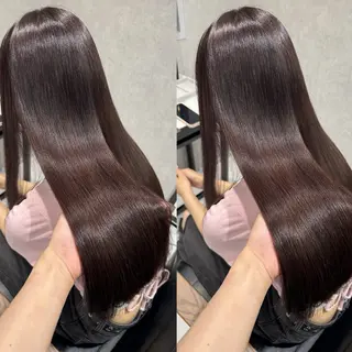 ロング Rin/寒色系カラー 🦋/うる艶ヘア🫧のヘアスタイル