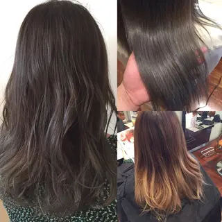 セミロング カラー shanLy所属・撮影モデルさん募集 渡邊直幸のヘアスタイル