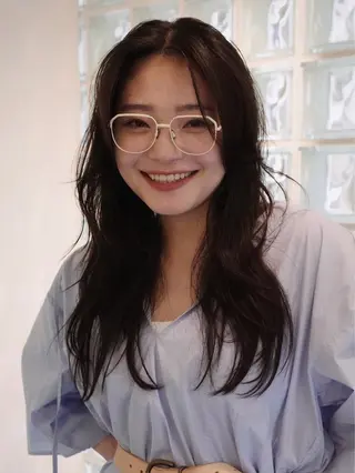 ロング カラー 村田 りょうやのヘアスタイル