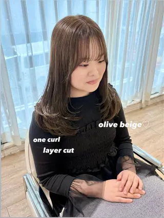 セミロング カラー ヘアアレンジ ハイトーンピンク🍑 ブリーチ🍑RINAのヘアスタイル