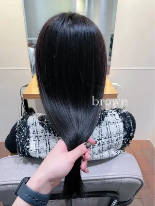 セミロング Agu hair 浅原 心のヘアスタイル