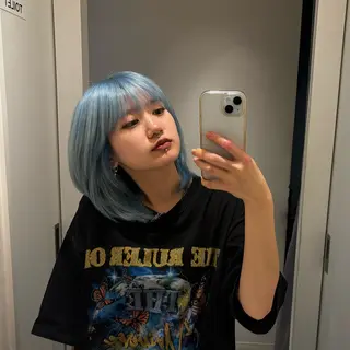 カラー 🍒サクラ🍒 /透明感カラー/艶髪のヘアスタイル