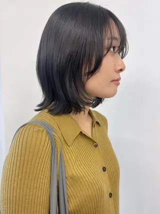 ショート カラー pole/apartment所属・💓パーマ，💗 レイヤーカットのヘアスタイル