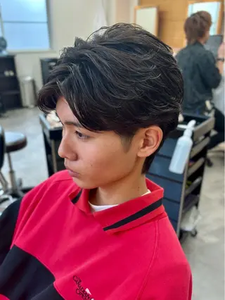 パーマ メンズ 男の理想を叶える🔥 メンズパーマ特化｜関のヘアスタイル