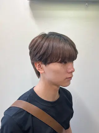 ショート パーマ メンズ 韓国風メンズ/毛流れ ヘアなら須田龍世のヘアスタイル