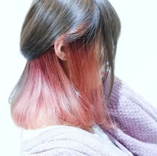 ミディアム カラー ill副店長 立和田純也のヘアスタイル