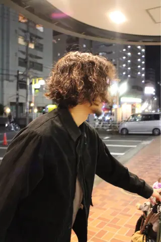 ショート パーマ カーリーパーマ/ 透明ｶﾗｰ/MIKUのヘアスタイル