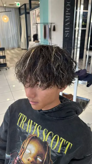 パーマ 永田虹輝 /パーマ/スパイキーのヘアスタイル