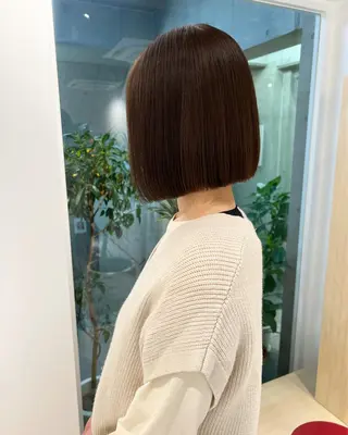 ショート masa/ボブ特化/ ぷつっとボブのヘアスタイル