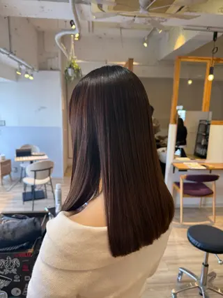 ロング 清水 泰我のヘアスタイル