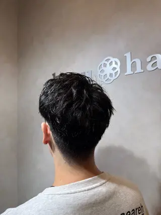 ショート メンズ 豊崎 織伽のヘアスタイル