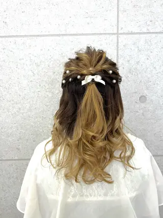 ヘアアレンジ インナーカラー♡ Nanakoのヘアスタイル