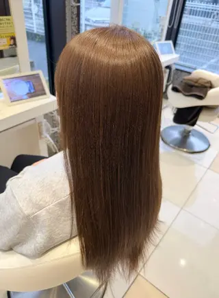 ロング カラー EARTH所属・NATSUMI 透明感カラーのヘアスタイル