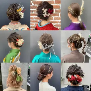 ヘアアレンジ 🌟アレンジが似合う カラー🌟Rumiのヘアスタイル