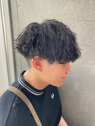 パーマ メンズ メンズモテパーマ💙 fuwaのヘアスタイル