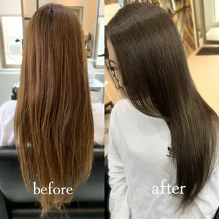 ロング カラー VIM hairおもろまち店のヘアスタイル