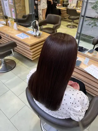 カラー 艶カラー/eye 🫧ྀི/栞のヘアスタイル