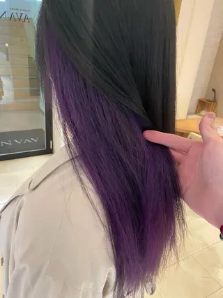 カラー Chere rosso所属・✨頭身浴無料 -chere-金剛店のヘアスタイル