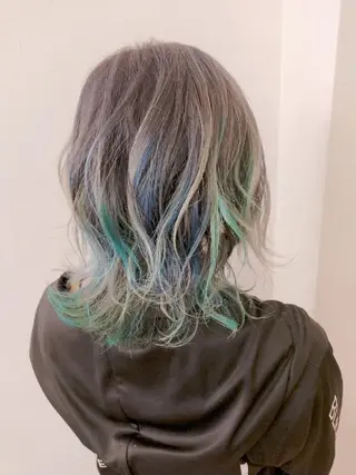 ミディアム カラー デザインカラー髪質 改善Lilithのその他イメージ