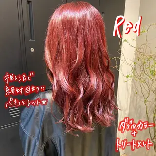 ロング カラー 暖色艶color / ボブ🦩Rioのヘアスタイル