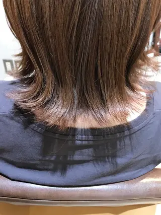 カラー 石渡このみ 🍊レイヤーカットのヘアスタイル