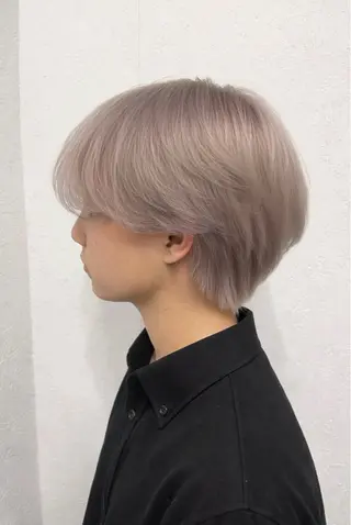 ショート カラー 【渋谷ハイトーン】 北村 光太郎のヘアスタイル