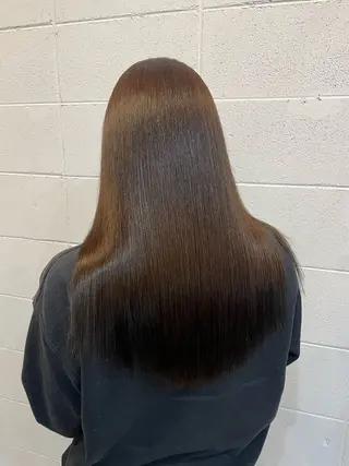 ロング カラー 小坂 真子のヘアスタイル