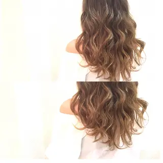 ミディアム セミロング ロング カラー _sugosu_所属・西村 達哉のヘアスタイル