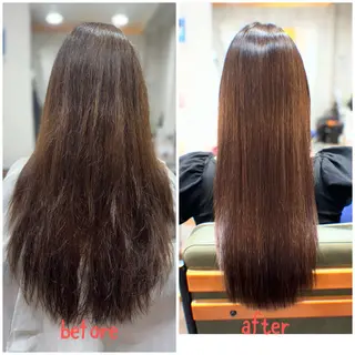 ロング 個室美容室 TOMO 美髪縮毛✨のヘアスタイル