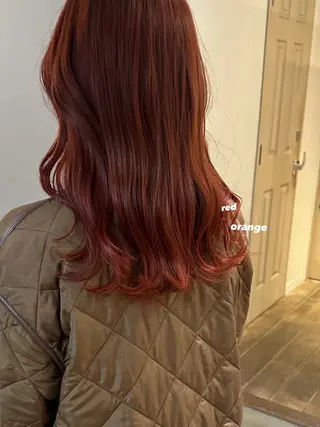 セミロング カラー 暖色カラー/レイヤー 🌙 オノユリカのヘアスタイル