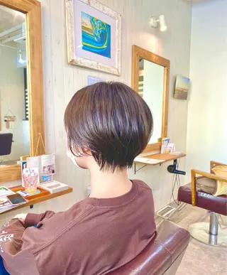 ショート [店長]加地 峻のヘアスタイル