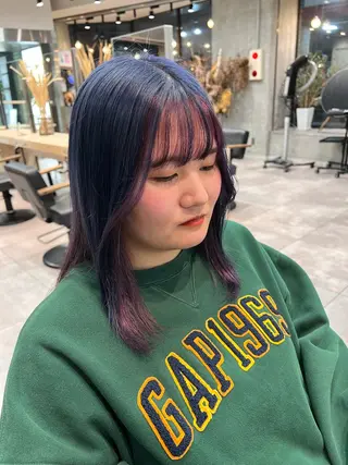 ミディアム カラー 🌞レイヤー×カラー 前川那津美🌞のヘアスタイル