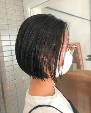 ミディアム 原 亜希子のヘアスタイル