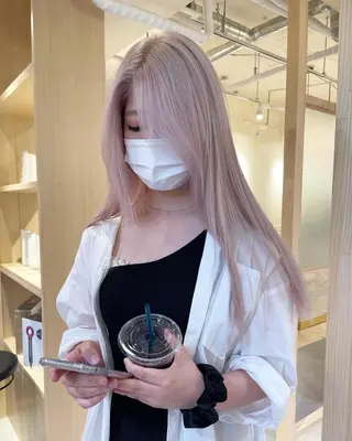 ロング カラー PALAN K-Beauty SHINJUKU所属・“ミニモ最高評価獲得 “代表"Kohei"のヘアスタイル