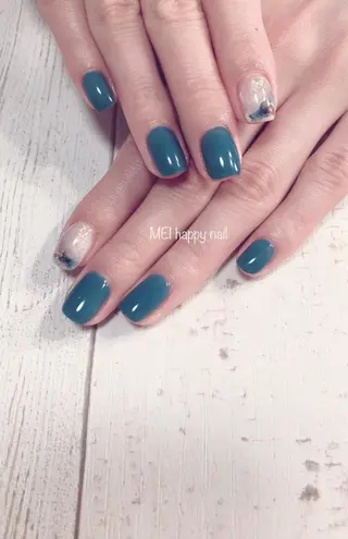 ネイル 北浦和 自爪育成ケアのネイルデザイン