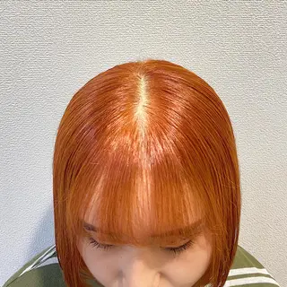 ミディアム カラー パーマ ヘアアレンジ メンズ キッズ ネイル マツエク・マツパ Hair & make Lamp所属・梅田のブリーチ特化 美容師KAI🥰のヘアスタイル