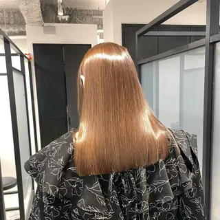 ミディアム 山口滉斗/美髪 縮毛矯正/髪質改善のヘアスタイル