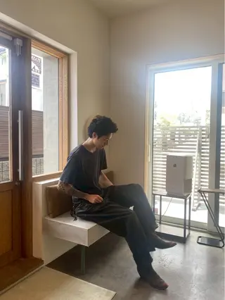 メンズ ブリーチ/ボブ 373☆鎌倉 湘南のヘアスタイル