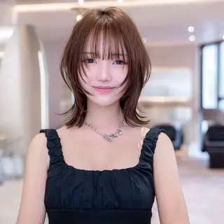 ミディアム driP. by HAVANA原宿所属・原宿/韓国/髪質改善 /レイヤー/ボブのヘアスタイル