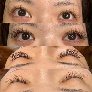 マツエク・マツパ linda lashesのマツエク・マツパデザイン