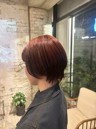 ショート 西 柚のヘアスタイル