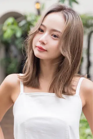 ロング カラー 🤎艶髪×透明感🤎 【𝙔𝙐𝙕𝙐】のヘアスタイル