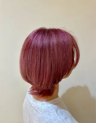 ショート カラー 吉澤 杏美のヘアスタイル