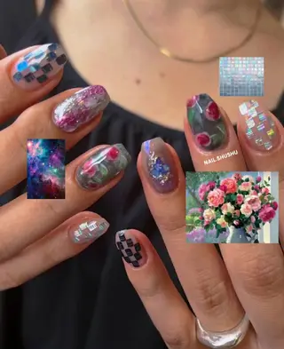 ネイル 3dパーツ/流行り 👧shushu❤️のネイルデザイン